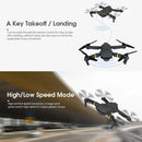 4K HD Dual Camera RC FPV WiFi Portable Wide Angle Foldable Quadcopter Drone